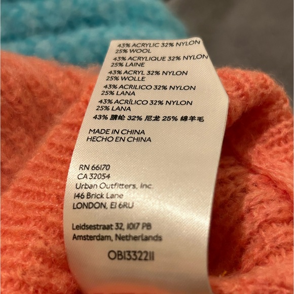 Free People NWT Autumn Sky pullover sweater Sz M - Picture 8 of 9